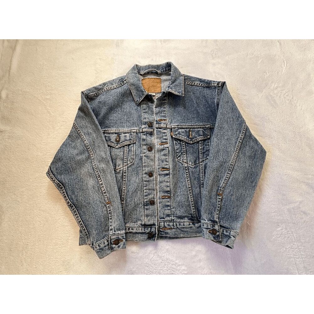 Men's Levi Strauss & Co. Vintage Classic Trucker Jean/Denim Jacket Size M Faded